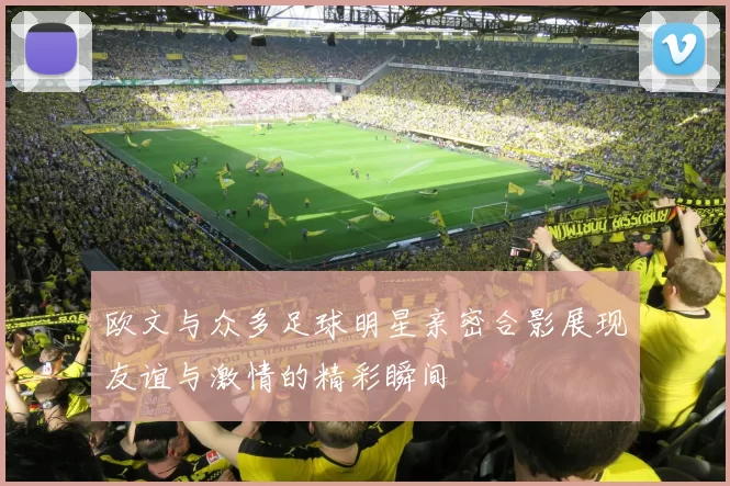 欧文与众多足球明星亲密合影展现友谊与激情的精彩瞬间