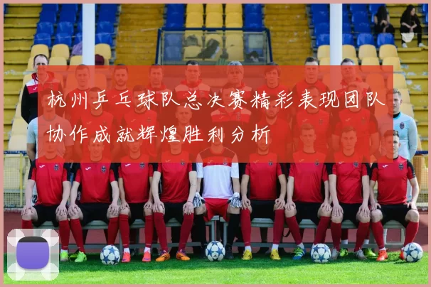 杭州乒乓球队总决赛精彩表现团队协作成就辉煌胜利分析